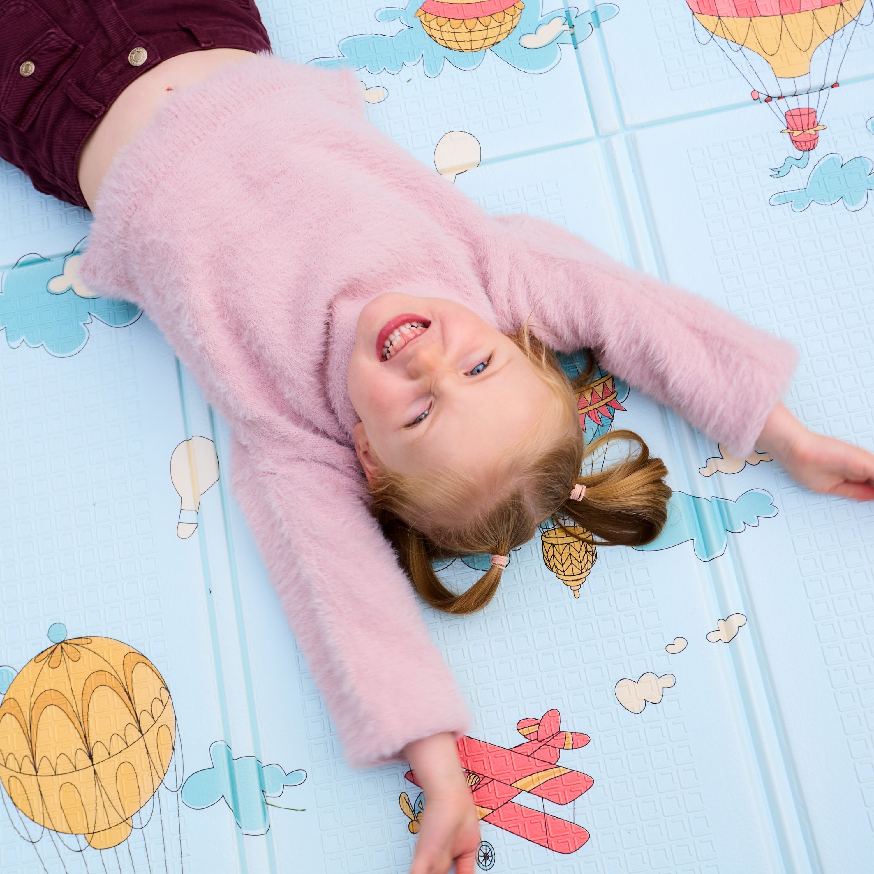 Reversible Floor Mat | Hot Air Balloons #096AI