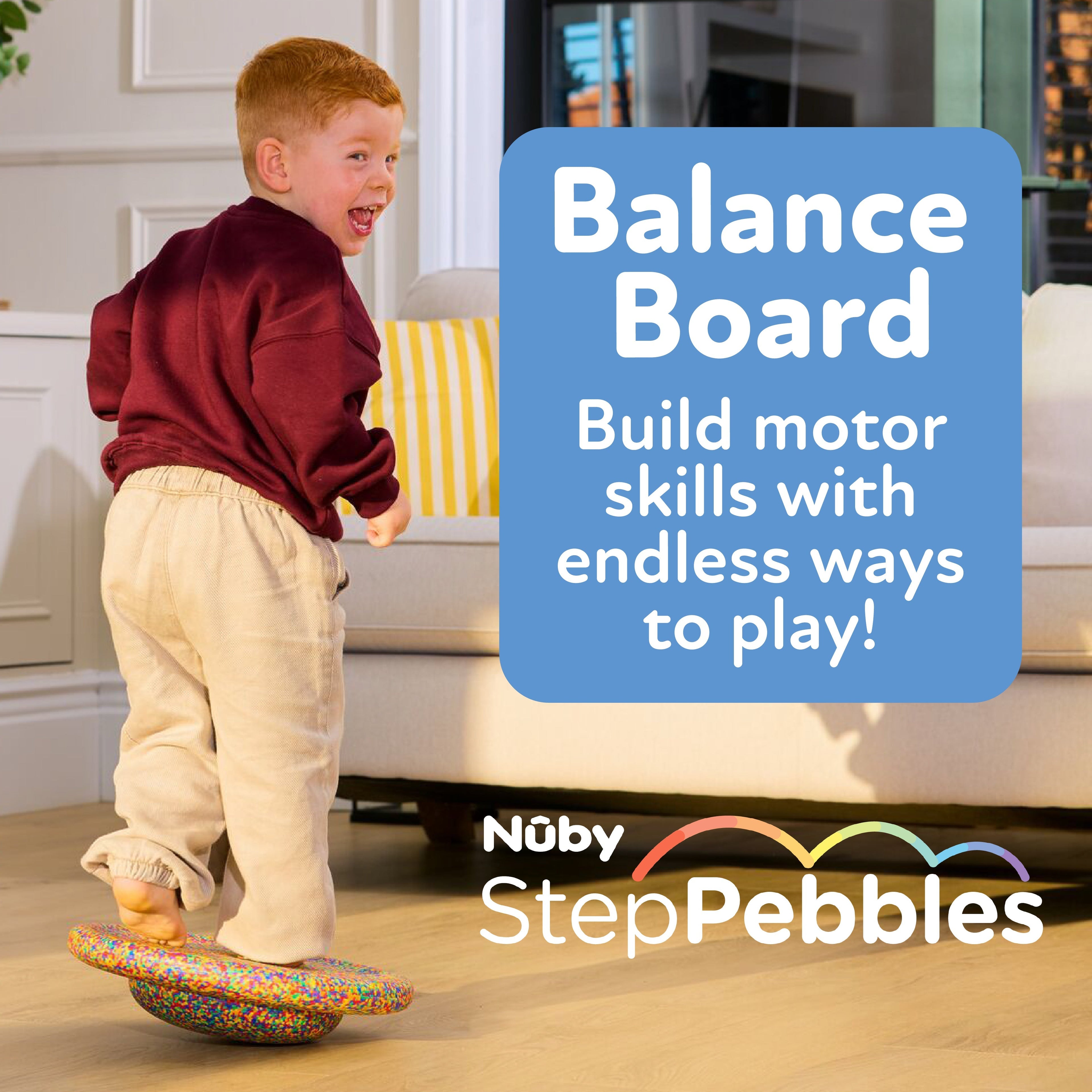 StepPebbles and FREE Balance Board | Pastel #2201U