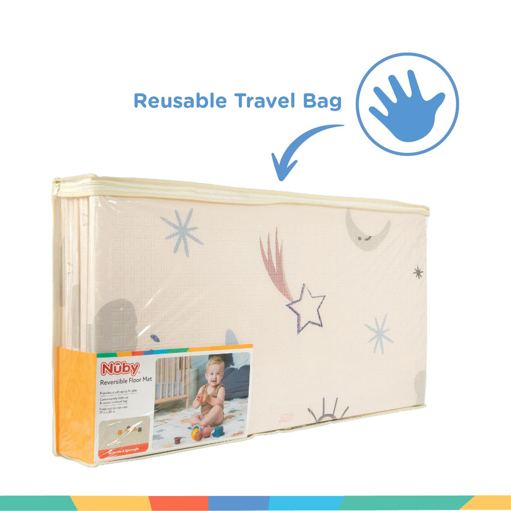 Reversible Floor Mat | Rainbows & Sky #095WB