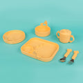 Animal Friends 6-Piece Dinnerware Set - Yellow Giraffe #326T4