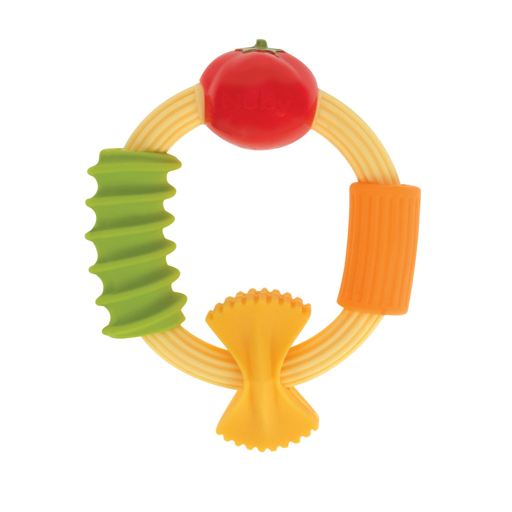Pasta Silicone Teething Ring #126A9