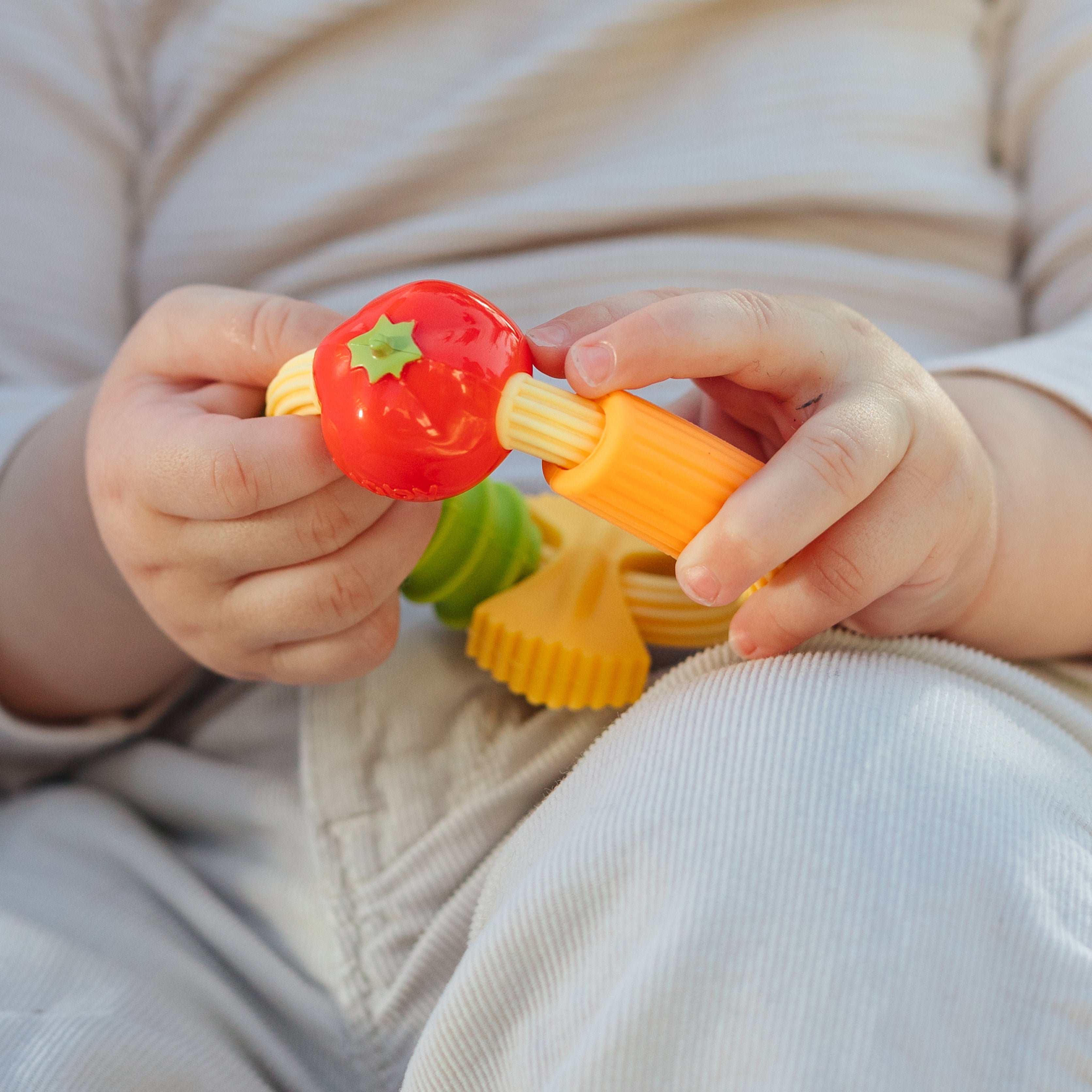 Pasta Silicone Teething Ring #126A9